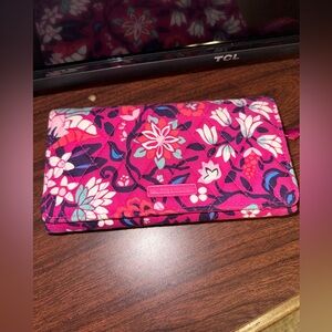 Vera Bradley Pink Tri fold wallet